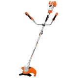 Ruris 3044e - Motocoasa cu 2 acumulatori Li-Ion 20 V 4 Ah 300 mm cutit cu 3 dinti