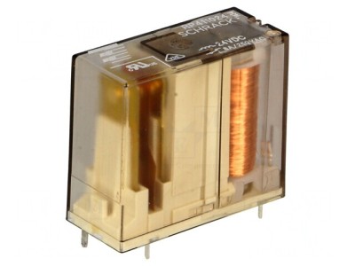 Releu Electromagnetic SPDT 24VDC 8A foto