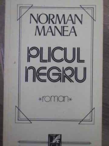 PLICUL NEGRU-NORMAN MANEA-228209