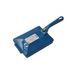 Perie de covor, role, 3 role, model simplu, maner detasabil, 16 x 12 cm, albastru