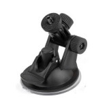 Cumpara ieftin Suport de prindere auto, cu ventuza, pentru camere video sport, compatibil cu GoPro, plastic, negru