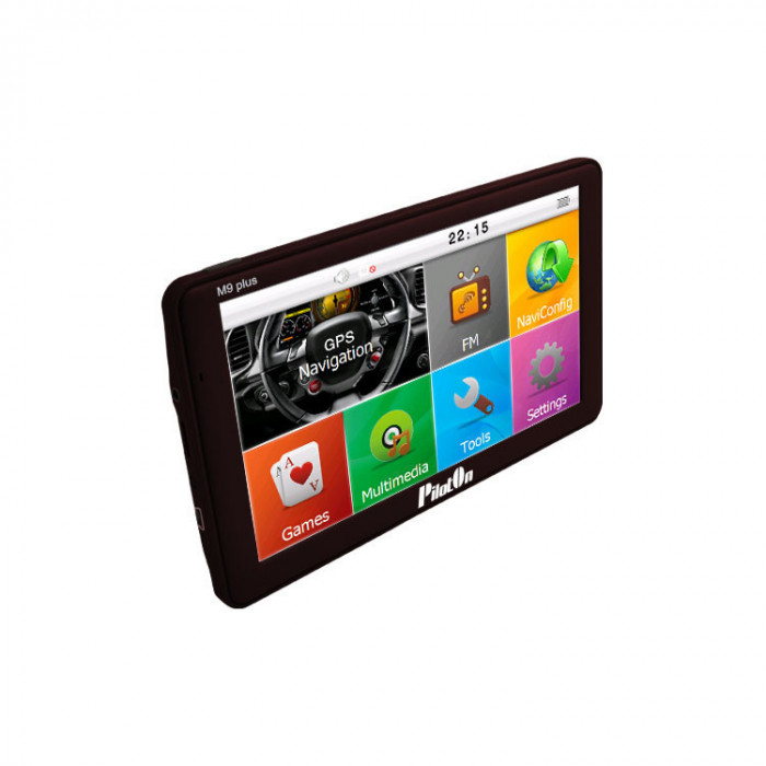 Sistem de navigatie GPS PilotOn M9Plus 8GB HARTI INSTALATE