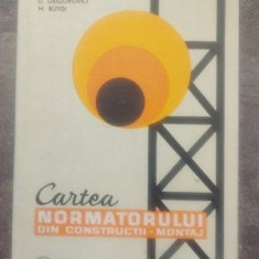 Cartea normatorului din constructii-montaj - R. Boncut, D. Grigorovici