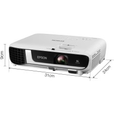 Videoproiector Epson EB-W51, 3LCD, 4000 lumeni, WXGA, alb