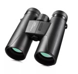 Binoclu pentru camping si vanatoare Genetic, 10x42, lentile HD cu antireflexie, negru