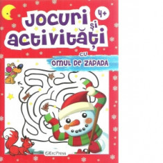 Jocuri si activitati cu Omul de zapada, 4+ ani