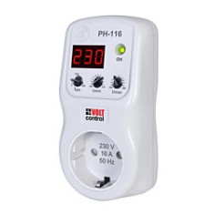 Releu Monitorizare Tensiune 230V SPST 5-900s RN-101M1 SCHUKO
