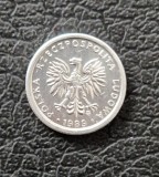 moneda aluminiu POLONIA 1 zlot 1989 Zloty