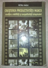 Petru Radu - Cresterea productivitatii muncii, conditie a viabilitatii si competitivitatii intreprinderii