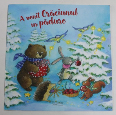 A VENIT CRACIUNUL IN PADURE , text de SUSANNE LUTKE , ilustratii de ELENI LIVANIOS , 2021 foto