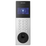 Videointerfon de exterior IP cu recunoastere faciala si amprenta digitala, HIKVISION