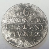 Germania Brandenburg-Prusia 6 pfennig 1676 argint Frederic William