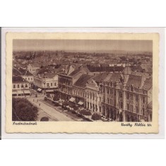 Carte postala circulata in perioada interbelica