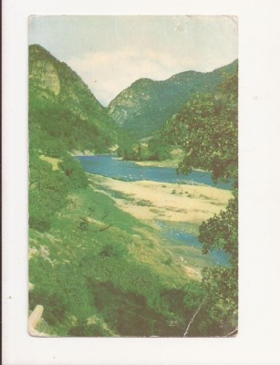 RF17 -Carte Postala- Pe Valea Oltului, circulata 1962 foto