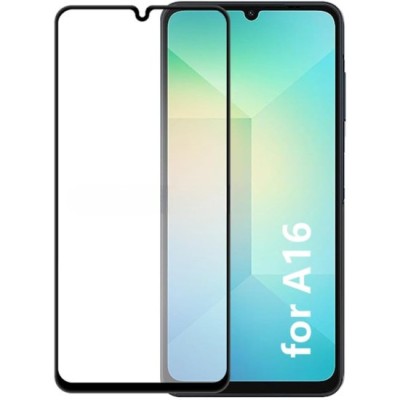 Folie sticla compatibila cu Samsung Galaxy A16 - Contur negru ALC foto