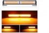 Set 2 Stroboscoape Auto COB, 12V-24V, 36W, Portocaliu, 9 Moduri, Montare Bricheta, 30cm - MARINA