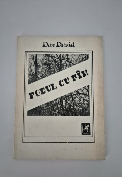 Carte cu autograf Dan David Podul cu fan Versuri