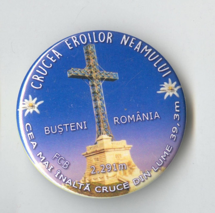 Insigna CRUCEA EROILOR NEAMULUI - Busteni Romania