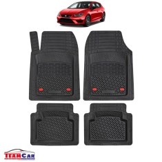 Covorașe Auto TeamCar&reg; Tip Tăviță Compatibile Seat Leon Mk3 (2012&ndash;2020) - Hatchback