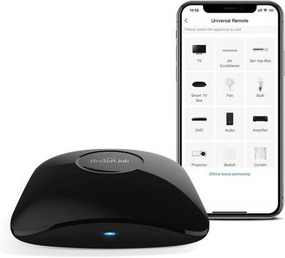 Telecomanda universala inteligenta BroadLink RM4 Pro, Wi-Fi, Compatibil cu Google Home, Alexa IFTTT273 foto