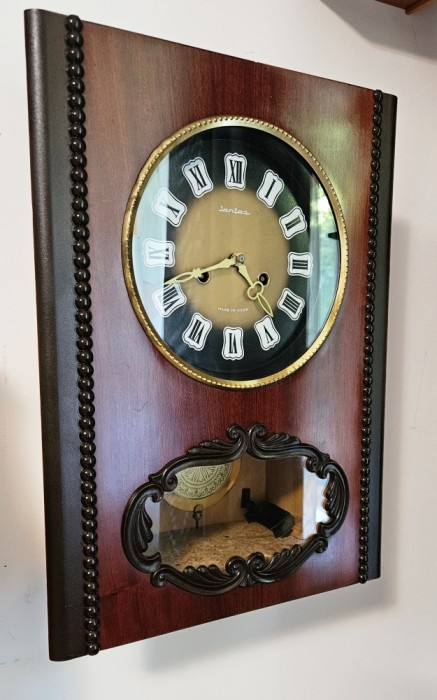 Ceas de perete cu pendula Iantar - USSR