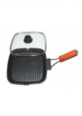 Tigaie grill cu capac Grunberg HXG2424LD foto