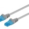 Patch Cord U/UTP Cat6a LSZH Gri 10m