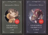 Legendele Olimpului Alexandru Mitru 2 volume Litera 2024 Carti pentru copii brosate 13x20cm