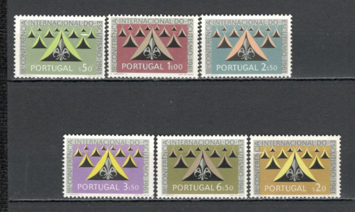 Portugalia.1962 Conferinta internationala de cercetasie SP.6