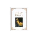 KJV Family Bible, White Imitation Leather-Over-Board