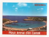 FA163 - Carte Postala - SPANIA - Menorca. Playa Arenal d'en Castell, circulata
