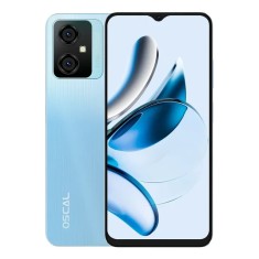 Telefon mobil Oscal TIGER 10 Blue, 4G, 6.56 HD+, 16GB RAM (8GB + 8GB extensibili), 256GB ROM, 50MP, Android 13, Unisoc T606, 5180mAh, Dual SIM