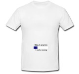 Cumpara ieftin Tricou &quot; Baby in progress &quot;