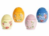 Cumpara ieftin Set 4 Oua Paste ceramica multicolora &Oslash; 7 cm x 8,5 H