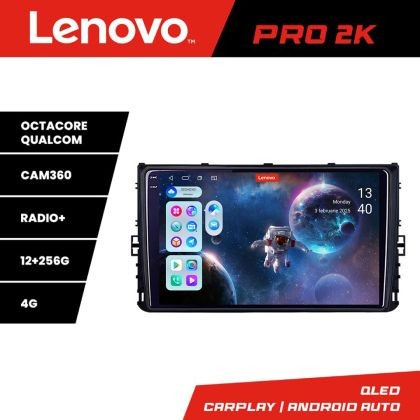 Navigatie grupul VW Lenovo Kit-933 8 core QLED 2K 12+256 360 Android Waze USB Navigatie Internet Youtube Radio CarStore Technology