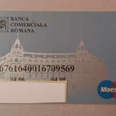 M1 R1 - Card bancar vechi 93 - piesa de colectie