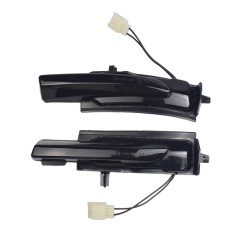 Set 2 Lampi Semnalizare dinamica secventiala progresiva fumurie oglinda GizMondo&reg; compatibil Volvo XC90, XC60, V90, S90