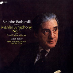 Mahler: Symphony No 5; Funf Ruckert-Lieder - Vinyl | John Barbirolli, Janet Baker, New Philharmonia Orchestra