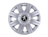 Cumpara ieftin Set 4 capace roti Cosmos cromat R16 pentru gama auto Peugeot, Autohelix MSA
