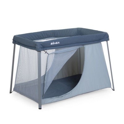 Patut de calatorie 3 in 1 Beaba Eazy Sleep Mineral Grey foto