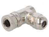 Mufă M12 4-Pin mamă DeviceNet/CANopen IP67 pe cablu, TE Connectivity