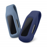 Set 2 Huse pentru Fitbit Inspire 2/Ace 3, Kwmobile, Albastru, Silicon, 54017.07