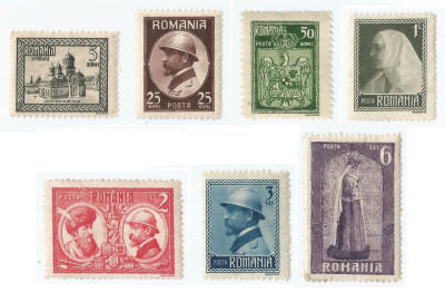 |Romania, LP 73/1922, Incoronarea regelui Ferdinand I la Alba Iulia, MNH/MLH foto