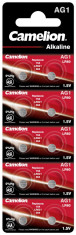 Baterii Ceas AG1 LR60 164 G1 1.5V 15mAh Camelion Blister 10 foto