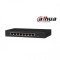 Switch 8 porturi gigabit Dahua PFS3008-8GT SafetyGuard Surveillance