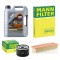 Pachet Revizie Ulei Liqui Moly TopTec 4200 5W30 4 litri + Filtre pentru Dacia Dokker 1.6 MPI 85 - 2012