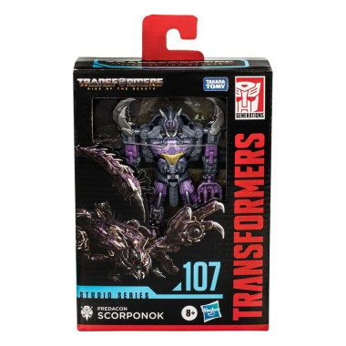 Transformers: Rise of the Beasts Generations Studio Series Deluxe Class Figurina articulata 107 Predacon Scorponok 11 cm foto