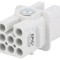 Conector HDC mamă 8 pini 7+PE