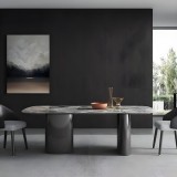 MASA DINING 6240 MARMURA CULOARE GRI 1600x800x750