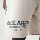 Mclaren Honda pantaloni scurți pentru bărbați wordmark logo white F1 Team 2024 - XXL